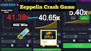 Zeppeline Crash Game ||1xbet|| 1x Crash new tips and tricks for new players. screenshot 5