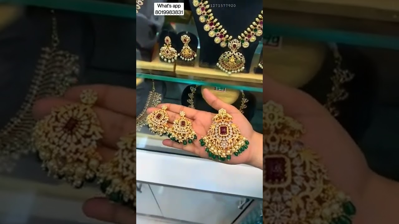 UNCIT PENDENT SET & 18 INCH LONG HARAM ✅ FOR ORDERS WHAT'S APP US 8019983831 