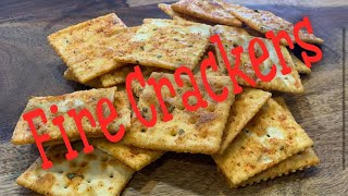 Fire Crackers! Spicy Cracker snack that any heat loving person will enjoy! Easy Recipe!