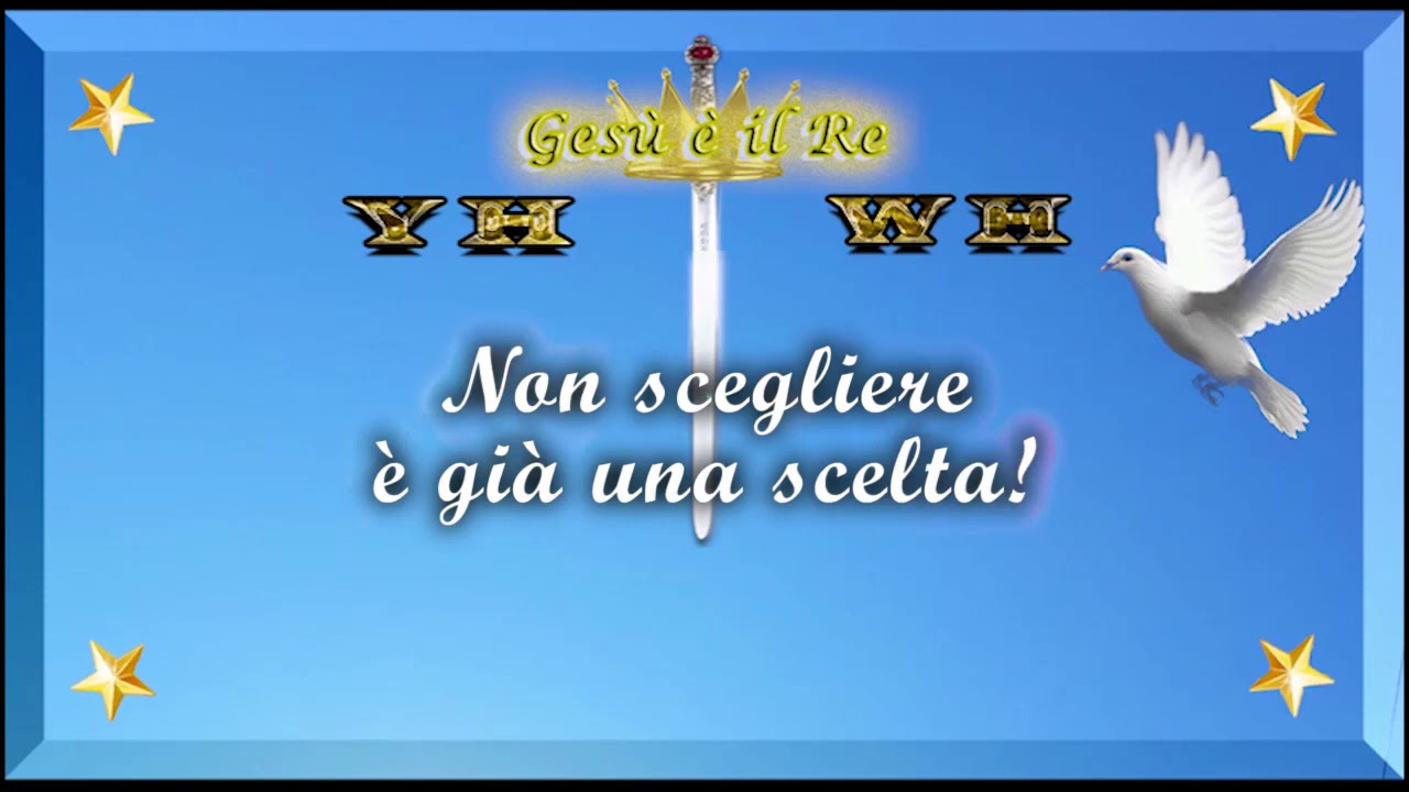 Non Scegliere è già una scelta - YouTube