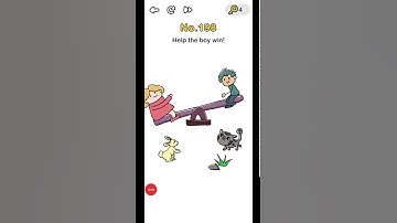 Brain Out Level 198 - Help the boy win