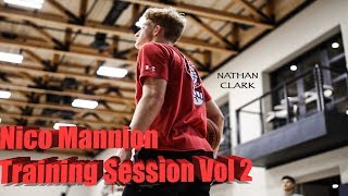 Nico Mannion Spring Break Training Session with Vaughn Compton