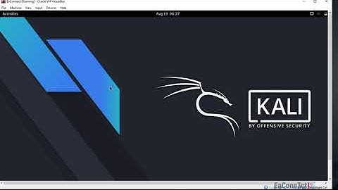 Kali Linux Desktop Screen not showing Fixed!!!