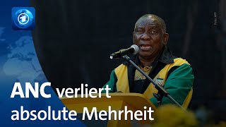 Parlamentswahl in Südafrika: Machtverlust für Regierungspartei