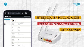 Cara Setting Router Totolink N200RE Lewat HP |  Tutorial Terbaru 2024