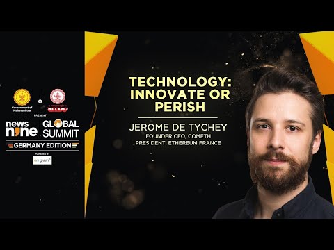 News9 Global Summit | TECHNOLOGY: INNOVATE OR PERISH | JEROME DE TYCHEY | News9 - TV9