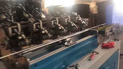 High Speed Paper Straw Making Machine