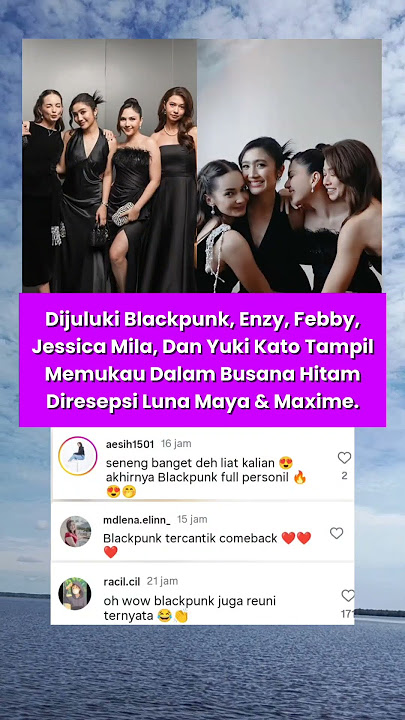 Enzy, Febby, Jessica Mila, Dan Yuki Kato Tampil Elegan di Resepsi Luna Maya Dan Maxime