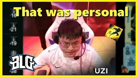 Uzi Flashes forward to kill Rookie #lpl - DayDayNews