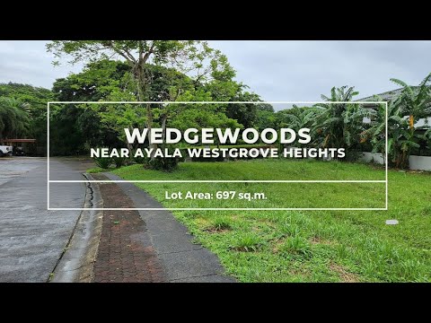 (Near Ayala Westgrove Heights) For Sale: 697 sq.m Vacant lot in WedgeWoods Silang, Cavite