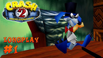 Crash Bandicoot 2 Longplay - Warp Room 1 (Part 1 of 6)