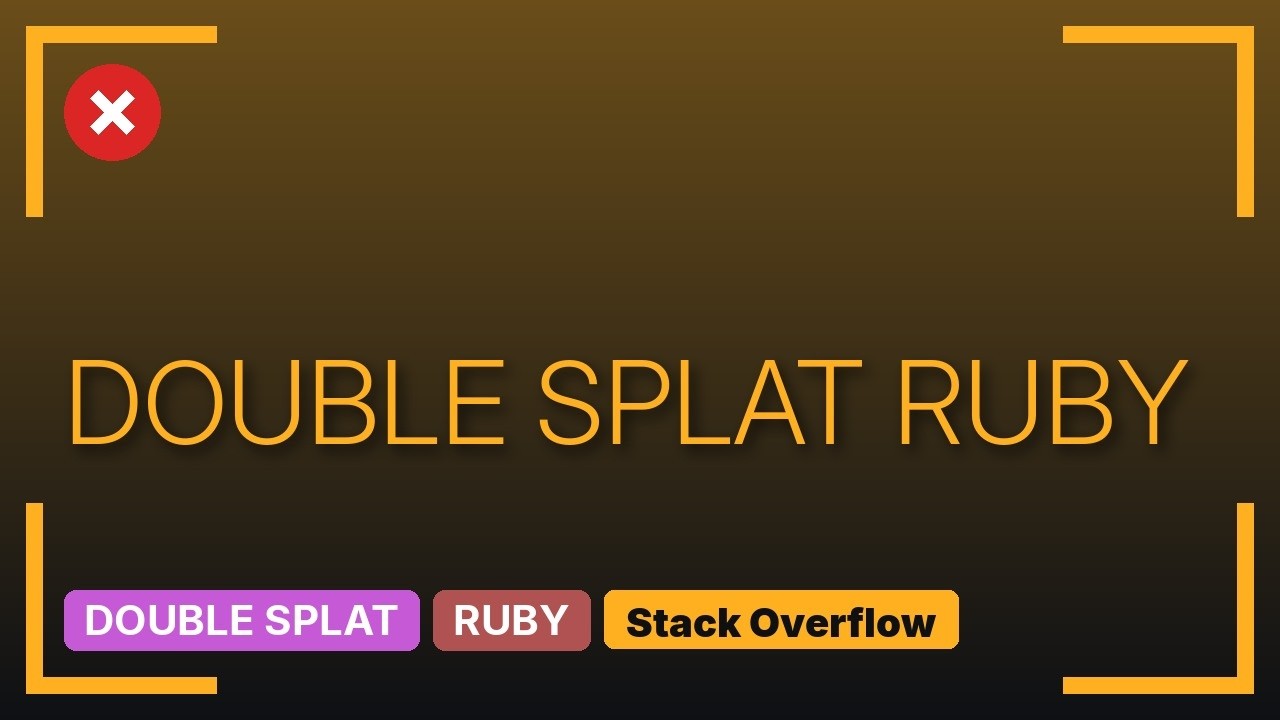 What is the point of using Ruby's double-splat (`\*\*`) in method calls ...
