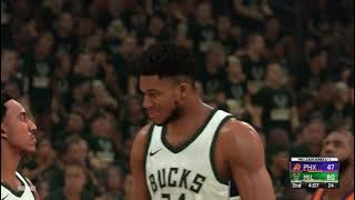 NBA 2K21 - (The 2021 NBA Finals) Phoenix Suns vs Milwaukee Bucks Game 4