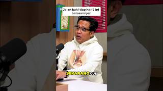 Jalan Kaki Tiap Hari?? Rahasia Konsisten & Sehat! #olahraga #kesehatan #podcastclips