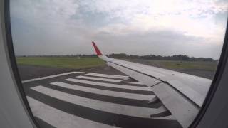 GLOOMY TAKEOFF | Air Asia A320-200 Sharklets in Juanda Airport Surabaya screenshot 1