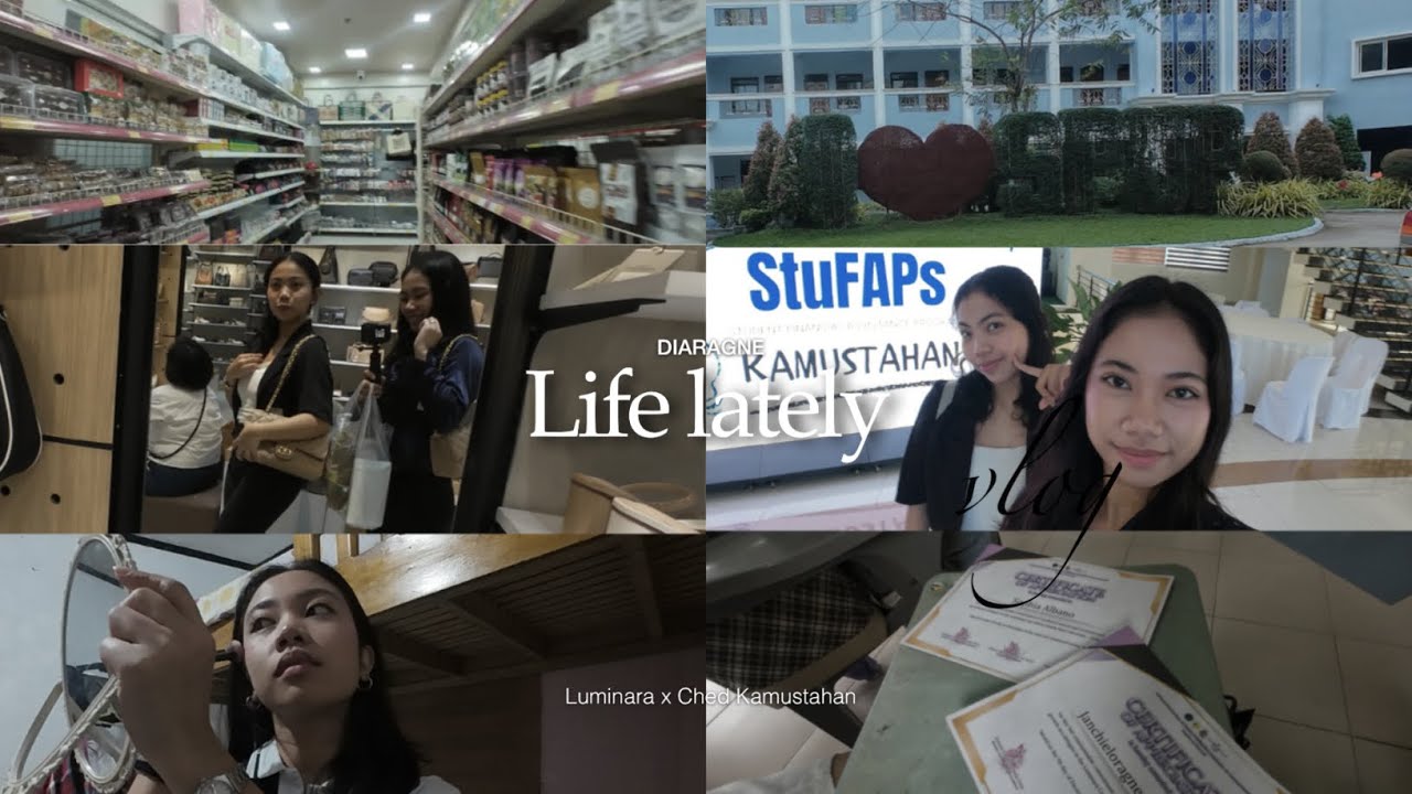 a day in my life as an accountancy student | quizbee, ched scholar kamustahan, errands