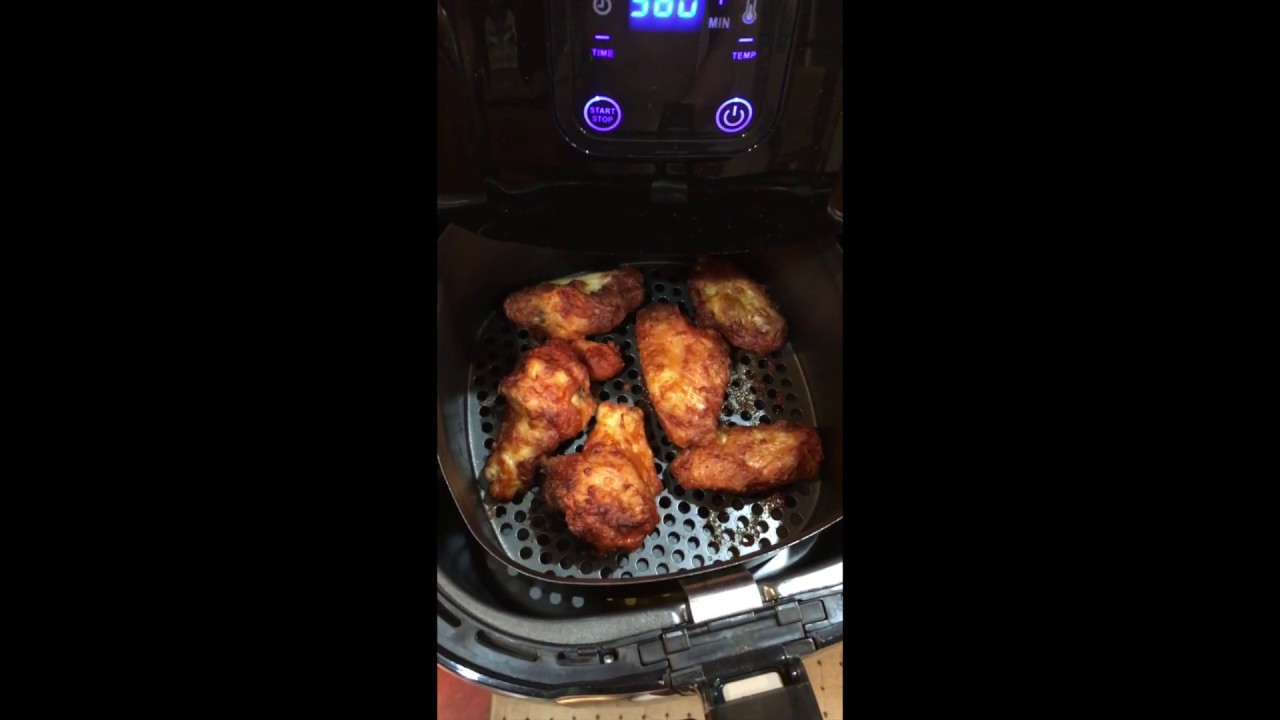 E'Cucina HealthyFry XL Air Fryer Review - Chicken Wings. How do they compare to deep fried?!?!