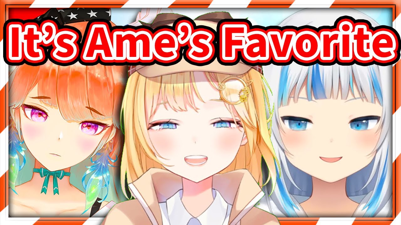 Gura and Kiara Suddenly got Reminded of Ame 【HololiveEN】