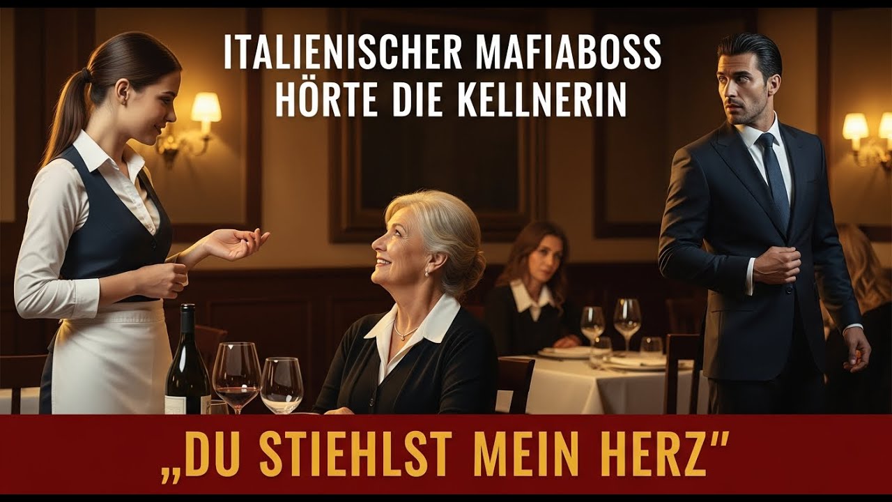 Italienischer Mafiaboss Hört Die Kellnerin Mit Seiner Mutter Italienisch — „Du Stiehlst Mein Her