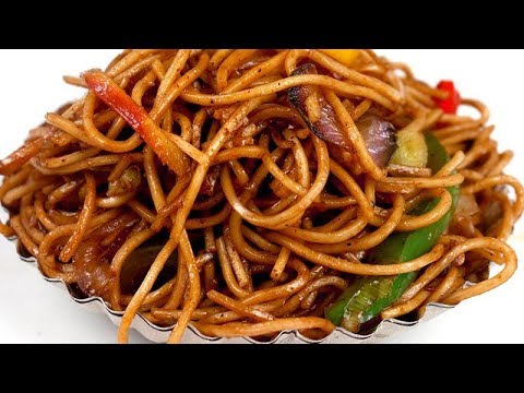 ठेले वाले खिले हुए नूडल्स - चौमीन बनाने का सबसे आसान तरीका | VEG Chowmien ( Noodles ) Recipe