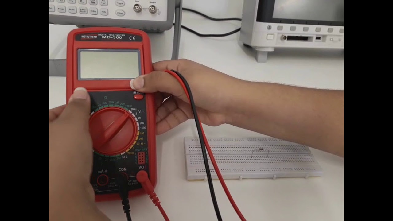 Como usar o multímetro - Passo a Passo - YouTube