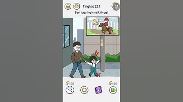 brain out 2 tingkat 221 : bayi juga ingin naik tinggi! #brainout2 #brainout #shorts