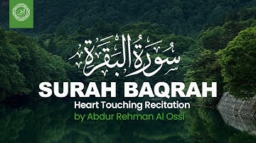 Surah AL Baqarah Full by Abdur Rehman Al Ossi | Heart Touching Recitation