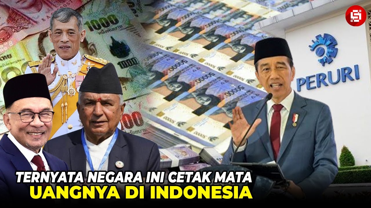 BIKIN BANGGA !!! Malaysia Hingga Thailand Cetak Mata Uangnya Di Peruri Indonesia