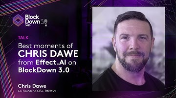 Best moments of Chris Dawe from Effect.AI on BlockDown 3.0
