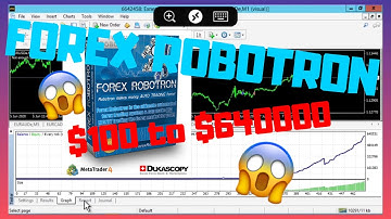 FOREX ROBOTRON V28 turn $100 to $640000 in 1 year backtesting with 99.90% modeling quality!
