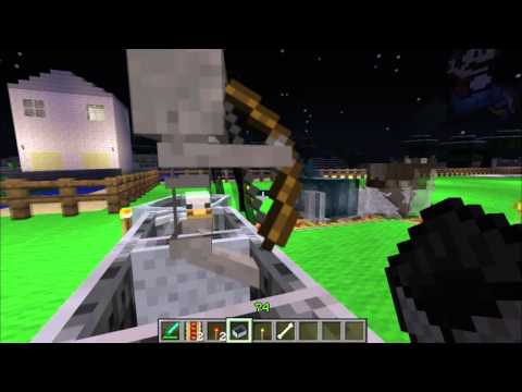 Minecraft: Mobs in Minecarts