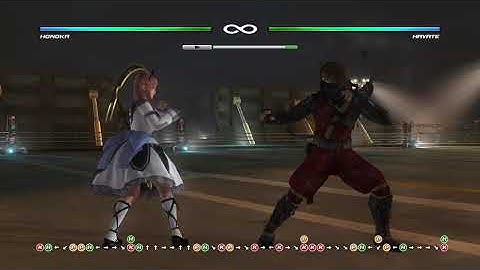 DOA5LR Honoka Force Tech Setups
