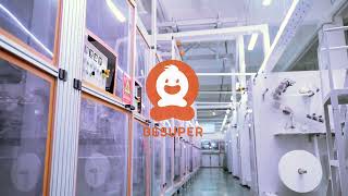 Factory | BESUPER Premium Diaper Production Process.