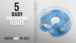 Top 10 Baby Swimming Floats [2018]: Coscelia Adjustable Inflatable Baby Newborn Swim Swimming Bath