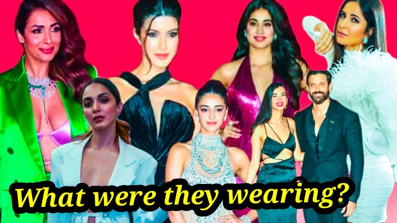ANANYA PANDEY BEING UNCOMFORTABLE IN HER DRESS | CELEBRITIES IN KARAN JOHAR'S BIRTHDAY PARTY