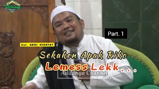 Ust. Andi Hidayat.|| Pengajian Rutin Jum'at Kliwon Masjid Darul Falah Baluk Kebalenan. Part.1