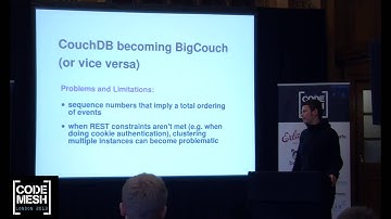 Klaus Trainer - Apache CouchDB Internals, Now and Then