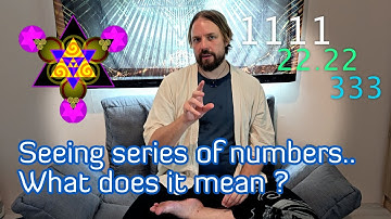 Seeing series of numbers, what does it mean ? :: 111 :: 222 : 333