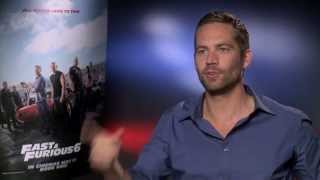 Fast & Furious 6 - Paul Walker Interview