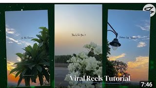 Nature aesthetic lyrics Editing tutorial-in Capcut video editor 🔥 screenshot 5