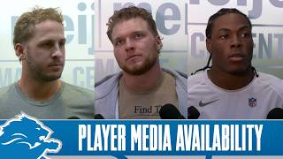 Detroit Lions players meet with the media | October 20, 2026