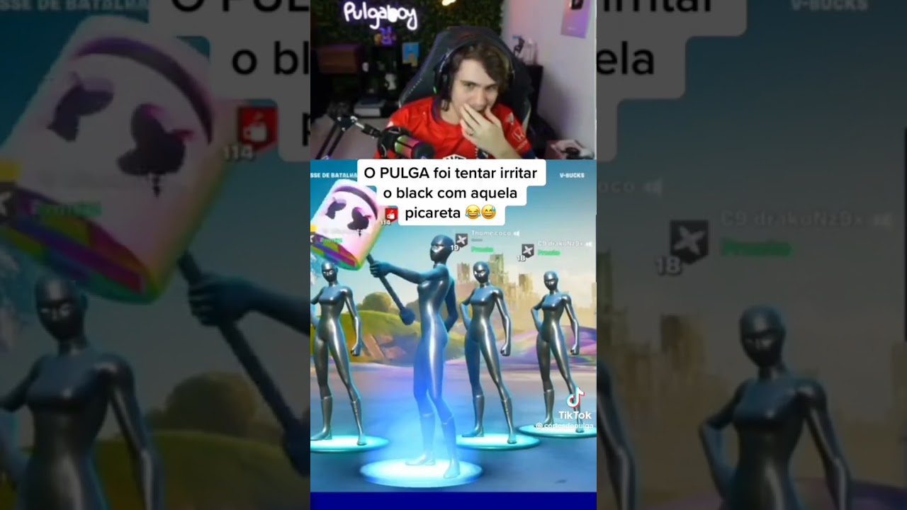 pulga e blacl são perfeitos 🤣 