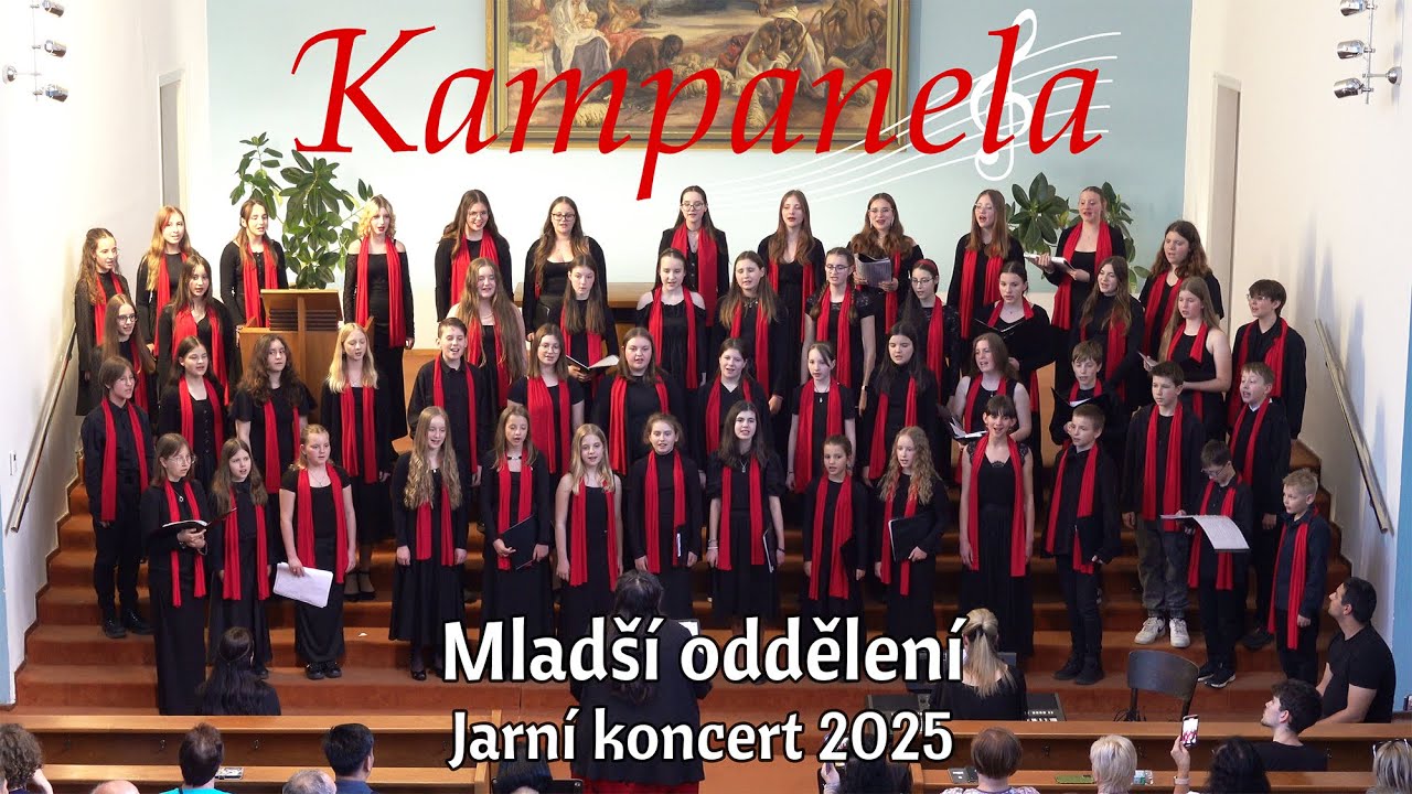 Kampanela - Jarní koncert 2025 - Mladší oddělení (30.4.2025)