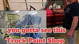 this Truck Paint Shop is way awesome 👌 cool 😎 warehouse best in New Jersey for Big Rigs by TRUCK THIS HOTRIG 18toLife 345 views 4 weeks ago 11 minutes, 36 seconds