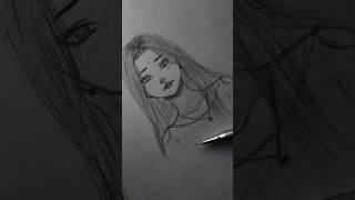 Drawing girl long hair ✨#shorts #art #girls#sketch #shorts Drawing girl long hair ✨#shorts #art #girls#sketch #shorts
