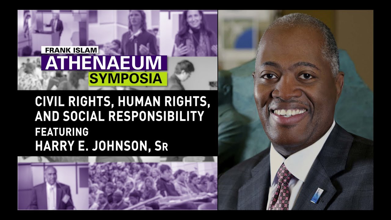 Civil Rights Human Rights Social Responsibility Mr Harry E Johnson Sr ...