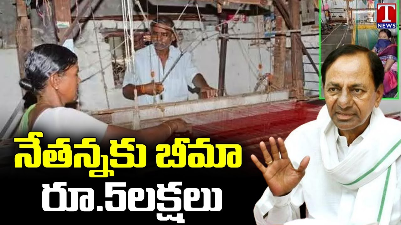 TS Govt To Implement Insurance Scheme For Handloom Weavers T News