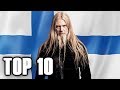 Top 10 FINNISH METAL Bands 🤘