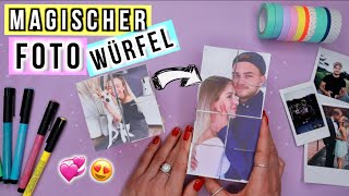 Foto Würfel Valtentinstags Diy Last Minute Geschenkidee Cali Kessy