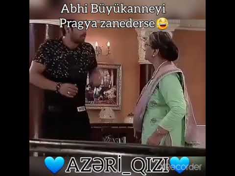 Ah Kalbim|komik klip|Abhi Büyükanneyi Pragya sanarsa😂😂😅